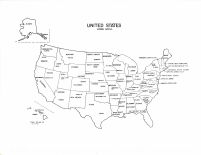 United States Map, Cedar County 1977